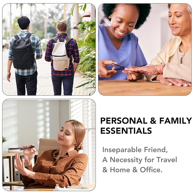 Manicure Set 32pcs Professional Nail Clippers Kit Pedicure Care Tools-Stainless Steel Grooming Tools for Travel