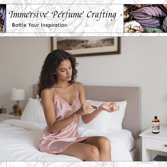 HIQILI Opium Crush Fragrance Oil, Vanilla & Chocolate Scents, for Candle, Soap Making, Essential Oil Diffuser Use, Hair Care - 5.07 Fl Oz