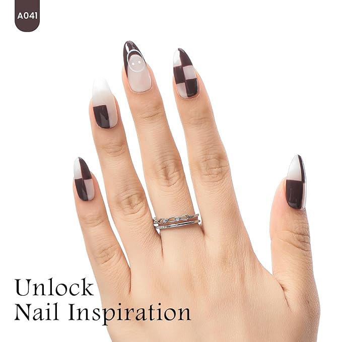 MAYCHAO 15ML Gel Nail Polish 1Pc Chocolate Gel Polish Soak Off UV LED Nail Polish Nail Art Starter Manicure Salon DIY at Home, 0.5 OZ