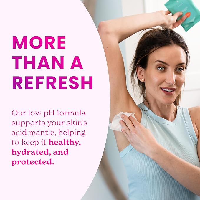 Lume Acidified Deodorant Wipes - 24 Hour Odor Control - Aluminum Free, Baking Soda Free, Skin Loving - 45 Count (Pack of 3) (Cool Cucumber)