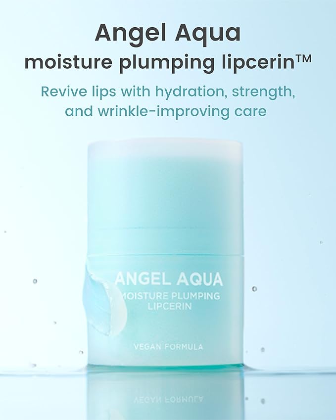 BEYOND Plumping Lipcerin (0.5fl oz) - Dewy Hydrating Lip Care Balm. Overnight Sleeping Mask for Dry, Chapped Lips. Vegan Formula with Collagen, Hyaluronic Acid, Peptides.