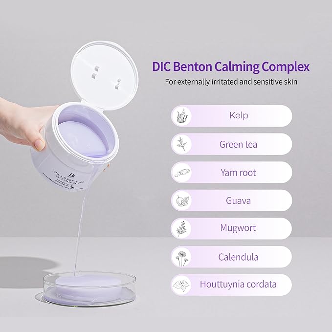 BENTON Guava 70 Skin Toner Face Mask Pad Moisturizer Hyaluronic Acid Soothing Calming Relief Pore Care for Dry Sensitive, All Skin Types Dewy Luminous Skin, Non-Drying Toner Pads, Korean Skin Care