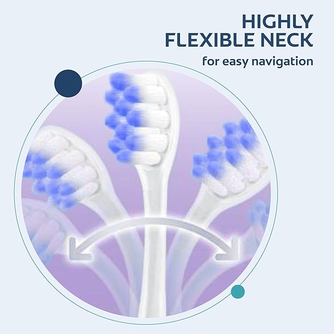 Colgate Sensitive Expert Ultra Soft Sensitive Toothbrush Pack, Extra Soft Toothbrush for Sensitive Gums and Teeth, Gently Cleans Teeth and Gums, 2 Pack