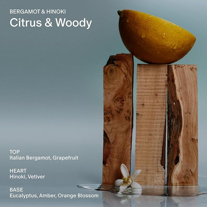 SALT & STONE Aluminum Free Deodorant | Extra Strength 48 Hour Protection for Women & Men | Made with Seaweed Extracts, Niacinamide & Prebiotics (Bergamot & Hinoki)