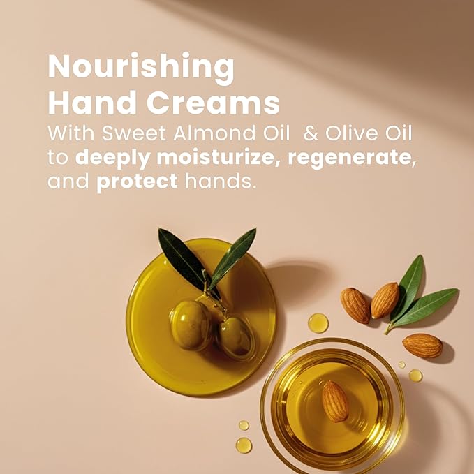 Panier des Sens - Mini Hand Cream Set - Birthday, Gifts for Women - Orange Blossom, Jasmine, Geranium Natural Hand Cream - Gift Ideas Made in France - 96% Natural - Hand Lotion Travel Size 3x1 Floz