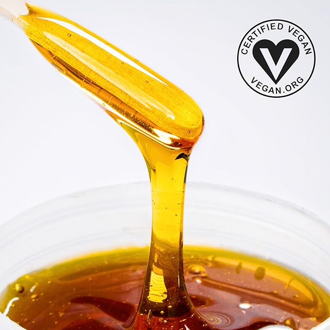 Parissa Organic Sugar Wax Kit for Legs & Body | USDA Certified, Vegan, Hypoallergenic, Microwavable & Water-Washable | Gentle & Beginner-Friendly | 30 Reusable Strips, 3 Spatulas, 240ml (8 Fl Oz) Wax