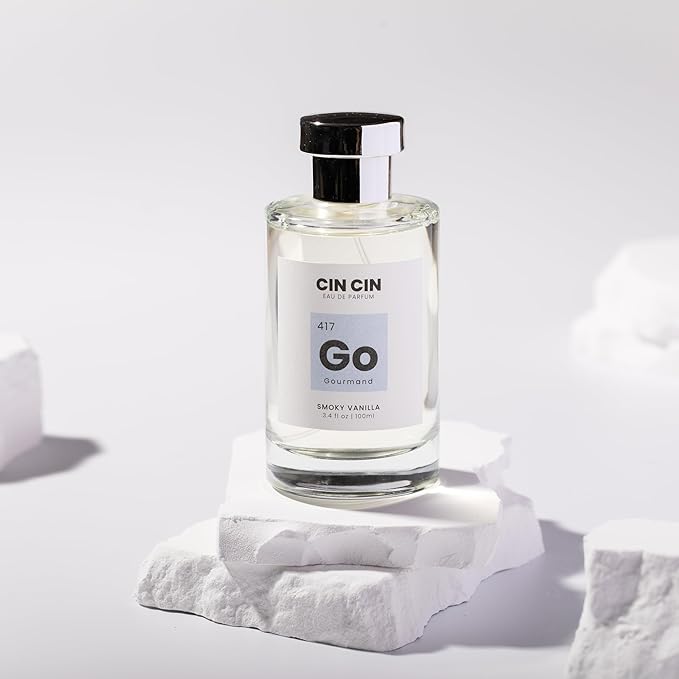 Cin Cin Smoky Vanilla - Gourmand 417 EDP 100ml Inspired by T.F's Tobacco Vanille - Long-Lasting Tobacco Vanilla Dupe Perfume for Men & Women - Paraben-Free & Concentrated Eau De Parfum Fragrance