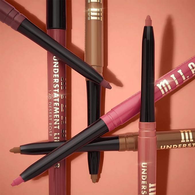 Milani Understatement Lipliner Pencil - Highly Pigmented Retractable Soft Lip Liner Pencil, Easy to Use Lip Makeup