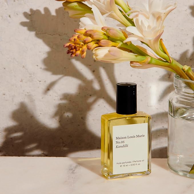 Maison Louis Marie - No.05 Kandilli Natural Roll-On Perfume Oil | Luxury Clean Beauty + Non-Toxic Fragrance (0.5 fl oz | 15 ml)