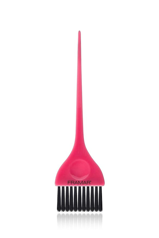 FRAMAR Classic Hair Color Brush – Hair Dye Brushes For Hair Stylist, Hair Coloring Brush, Color Applicator Brush, Tint Brushes For Hair Color, Dye Brush Tools - Pink