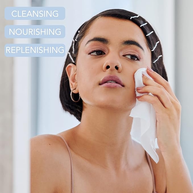 Dr. Wellness Gentle Cleansing Facial Wipes Variety Pack for All Skin Types, 30 Count (Pack of 4), Micellar