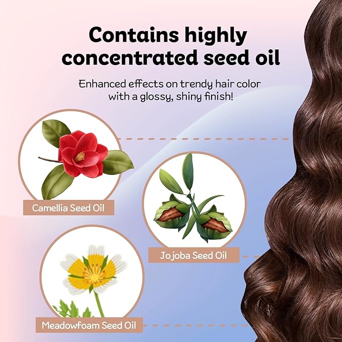 eZn Pudding Hair Dye Ammonia Free Semi-Permanent Self Hair Dye DIY Kit included contain Keratin Made in Korea Beauty (Deep Black)