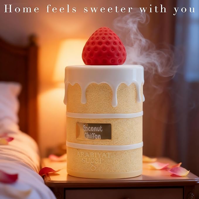 Coconut Chiffon Eau de Parfum for Women - Long-Lasting 100ml Original Gourmand Cologne, Creamy Coconut & Vanilla Fragrances for Women | Arabian Perfume Inspiration