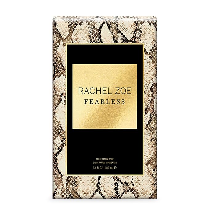 Rachel Zoe Fearless Eau De Parfum Spray - Gourmand Fragrance Body Spray for Women - Vanilla And Tuberose Musk - Designer Womens Perfume - 3.4 oz