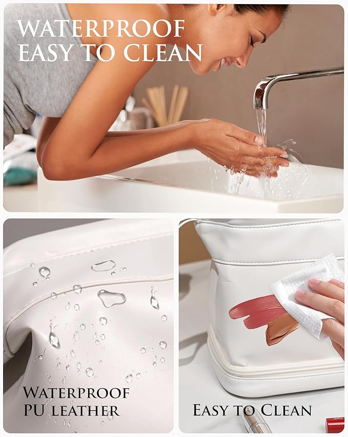 Teen Girl Gifts Trendy Stuff, Makeup Bag for Women, Bridesmaid Engagement Gift for Her Travel Toiletry Bag Make Up Bag Pouch for Purse Bridal Shower Gifts for Wedding Bridesmaids Gift