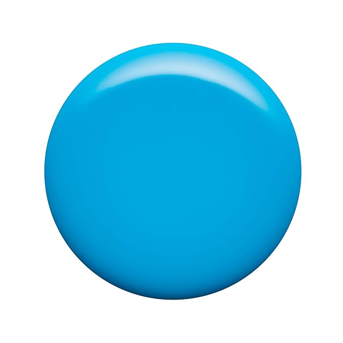 Nailtopia Bio-Sourced, Chip Free Nail Lacquer - All Natural, Strengthening Biotin and Superfood-Infused Polish - Chip Resistant Formula - Quick-Dry, Long Lasting Wear - Hawaiian Blue - 0.41 oz