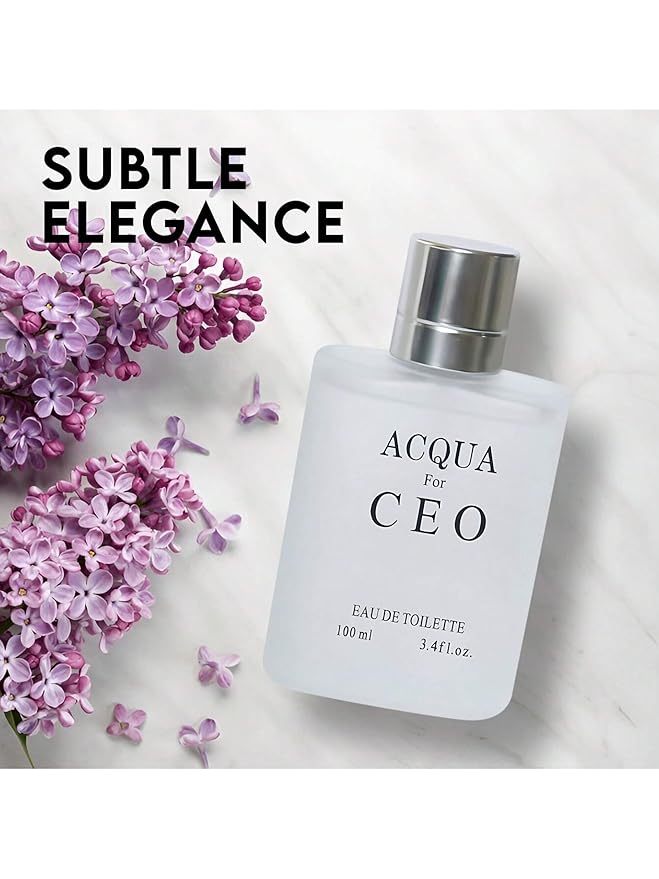 3Pack Men Colognes Choco Musk&Aqua CEO&Victory Heroes Eau De Parfume Spray with Woody Floral & Fruity Scent Perfume Gift Set Day to Night Luxury Fragrances