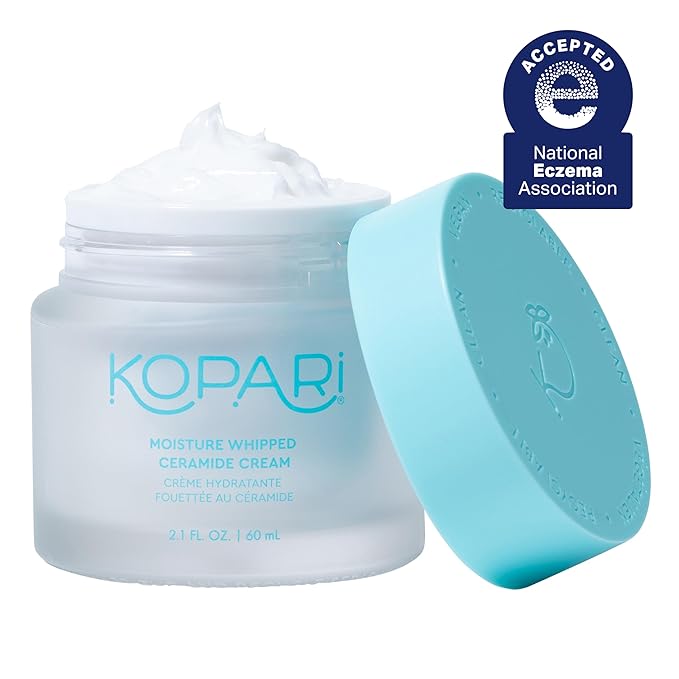 Kopari Moisture Whipped Ceramide Cream | Hydrate and Restore | Vegan Ceramides and Moisture-Retaining Hyaluronic Acid | 2.1 oz