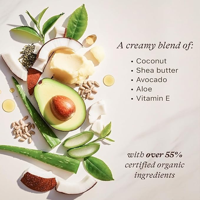 Aluminum Free Deodorant for Women – USA Made Natural Magnesium Deodorant with 55% Organic Ingredients, Baking Soda Free, Long-Lasting All-Day Odor Protection, Non-Irritating for Kids & Sensitive Skin