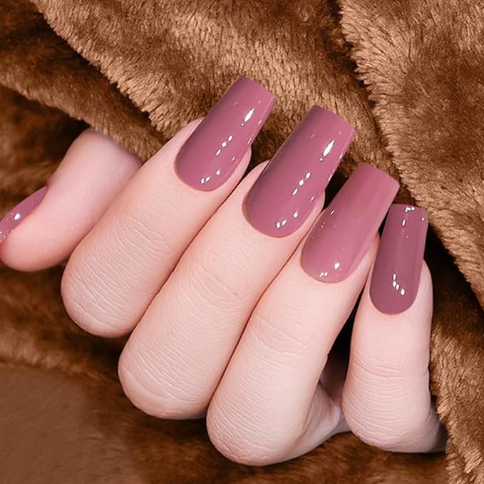 Major Dijit Quick Dry Nail Polish Dark Pink Summer Nail Lacquer for Nail Art Regular Nail Polish 0.41 fl oz.