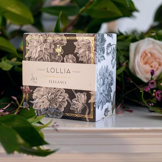 LOLLIA Elegance Body Butter, 5.5 oz. – White Amber & Mirabelle - Shea Butter & Cocoa Butter, Body Lotion for Women, Hydrating & Smooth Body Moisturizer