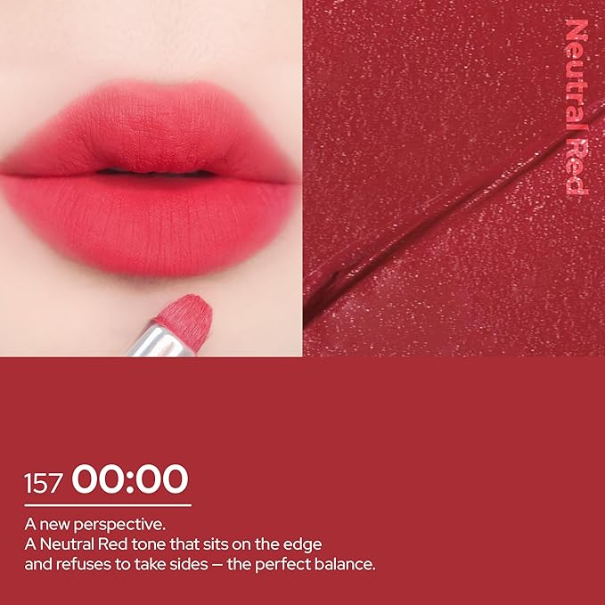 Unseen Blur Lip Tint Long-Lasting Stain, Blendable 3.2g (157 00:00, 0.11 Ounce (Pack of 1))