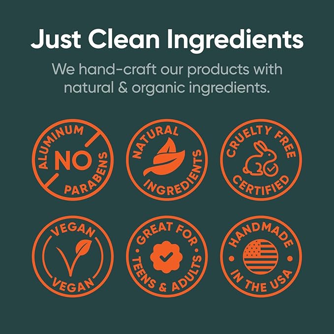 Pretty Frank Natural Aluminum-Free Deodorant Stick, Baking Soda-Free, Orange Vanilla (1-Pack) | Sensitive Skin Friendly, Effective Odor Control for Women & Men, Organic Ingredients and Essential Oils