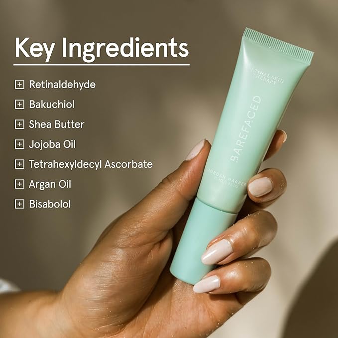 Barefaced Serum Duo - RetinAL & Overachiever to Improve Skin Firmness, Strengthen Skin Barrier, & Boost Retinoid Results