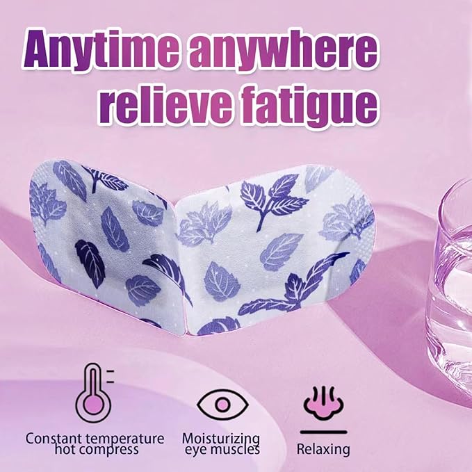 18 Packs Steam Eye Mask for Dry Eyes Self Heating Masks Cornea Care Rest Disposable SPA Warm Compress,Eye Mask for Sleep,Stye Eye Treatment,Reduce Eye Fatigue Travel Essentials(Unscented)