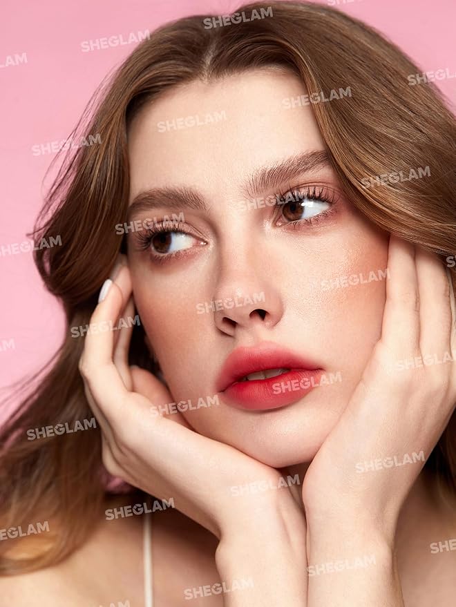 SHEGLAM Soft Haze Lip Blur Waterproof Liquid Lipstick Matte Transfer-Proof Lip Tint Lasting Super Stay Lip Stain-Text Me