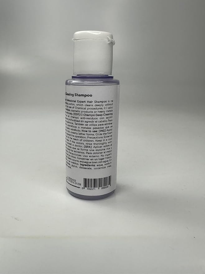 Expert Hair Sensation Keratin Hair Treatment Brazilian 100ml (2Pack) + Deep Cleansing Shampoo 30ml -Anti Frizz, Long Lasting Results-Keratina Para Alisar El Pelo, Keratina Brasileña– Complete Set