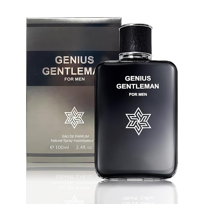 Genius Gentleman for Men - Eau de Parfum For Men - Elegant & Masculine Long-Lasting Cologne - 100m