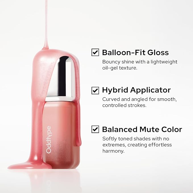 Unseen Balloon Tint, 9 Colors Set for All Skin Types. Buildable Color, Long Lasting Glossy Lip Stains, Lightweight Lip Gloss Make up (421 Purity, 0.11 Ounce (Pack of 1))