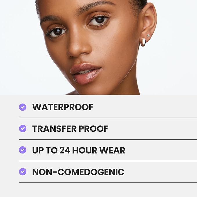 Wonderskin Hyper Bond All-Day Stay Serum Foundation – Waterproof, Transfer-Proof, 24HR Longwear Face Makeup with Niacinamide & Hyaluronic Acid – Lightweight, Natural Finish (Spirit)