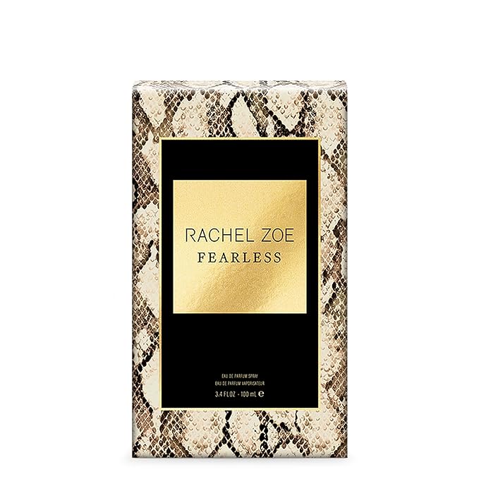 Rachel Zoe Fearless Eau De Parfum Spray - Gourmand Fragrance Body Spray for Women - Vanilla And Tuberose Musk - Designer Womens Perfume - 3.4 oz