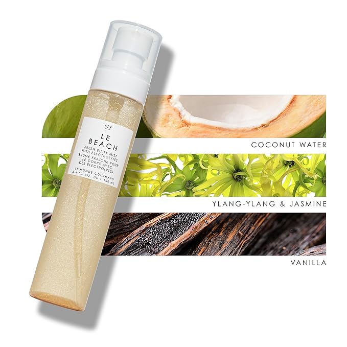 Le Monde Gourmand Le Beach Fresh Mist - 3.4 fl oz (100 ml) - Floral, Beachy, Vanilla Notes