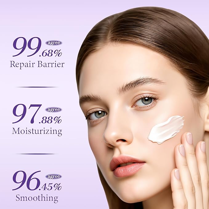 Skin Renewing Night Cream - Niacinamide, Peptide Complex & Hyaluronic Acid Face Moisturizer | Anti-Aging,Reduces Fine Line Appearance, Enhances Skin Elasticity，Suitable for All Skin Types, 1.76 fl.oz