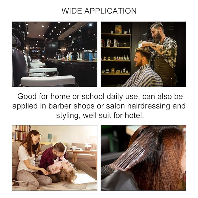 3 Pieces Hair Color Tool Set - Brush Kit for Salon & DIY Hair Coloring (Silver, Rose Gold, Gold)