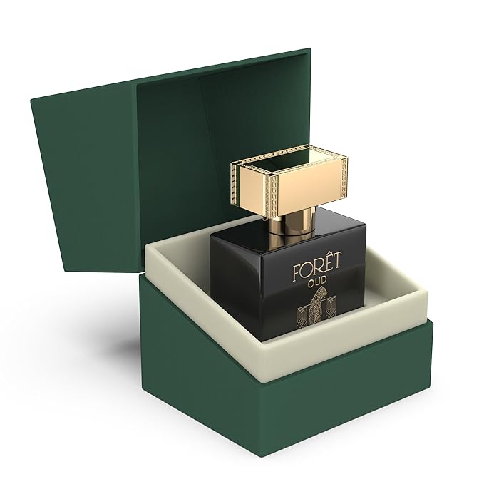 Liberty Oud Perfume for Men, 3.4 Oz Foret Premium Oud Perfumes Anniversary Edition Long-Lasting Eau de Perfume, Luxury Woody Fragrance for Men, Parfume Spray