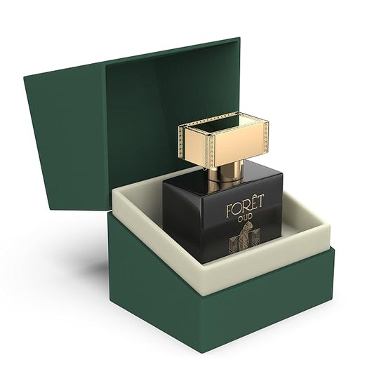 Liberty Oud Perfume for Men, 3.4 Oz Foret Premium Oud Perfumes Anniversary Edition Long-Lasting Eau de Perfume, Luxury Woody Fragrance for Men, Parfume Spray