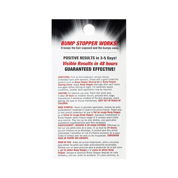 High Time Bump Stopper Sensitive Skin Razor Bump Treatment, 0.5 oz (Pack of 5)