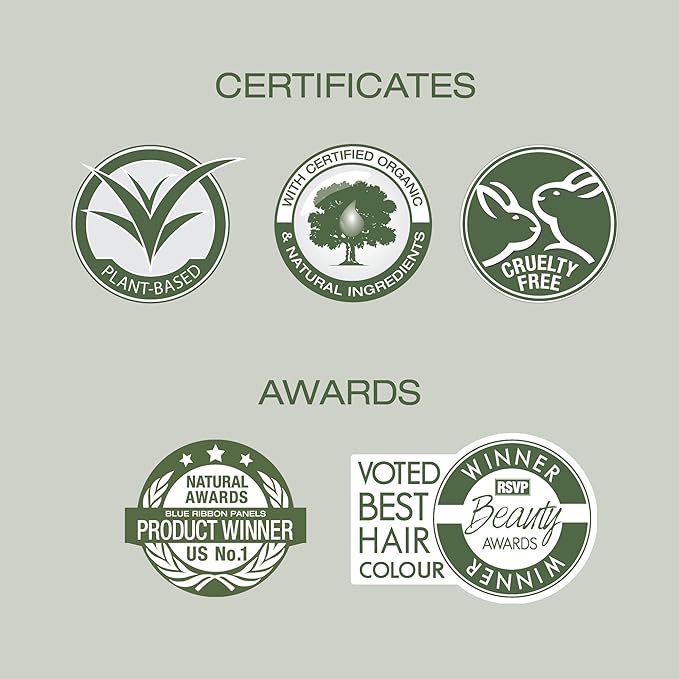 Naturigin Permanent Hair Color, 10.0 Platinum Blonde, Ammonia Free, 100% Gray Coverage, Nourishing Natural Formula, For All Hair Types, Long-Lasting, Vegan & Cruelty-Free, 1 Pack