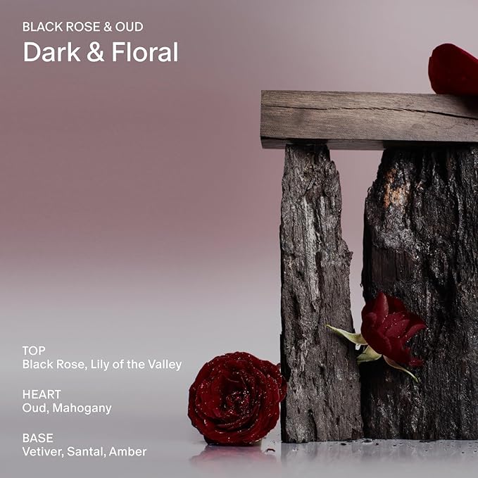 SALT & STONE Aluminum Free Deodorant | Extra Strength 48 Hour Protection for Women & Men | Made with Seaweed Extracts, Niacinamide & Prebiotics (Black Rose & Oud)