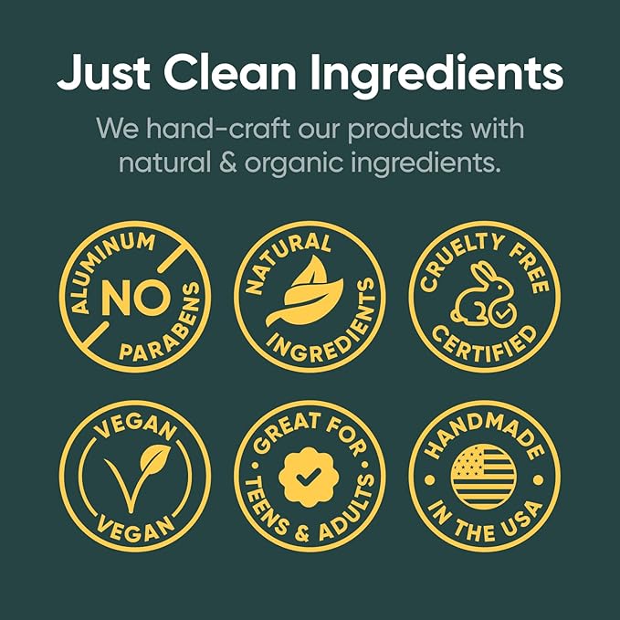 Pretty Frank Natural Aluminum-Free Deodorant Stick, Baking Soda-Free, Woodlands (1-Pack) | Sensitive Skin Friendly, Effective Odor Control for Women & Men, Organic Ingredients and Essential Oils