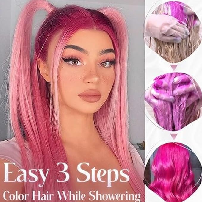 Luxuria Hair Dye No Bleach, Luxuria Hair Color, No Bleaching Hair Nourishing Coloring Hair Dye, Shoupin Hair Color No Hair Damage, For Women and Men (Grey)