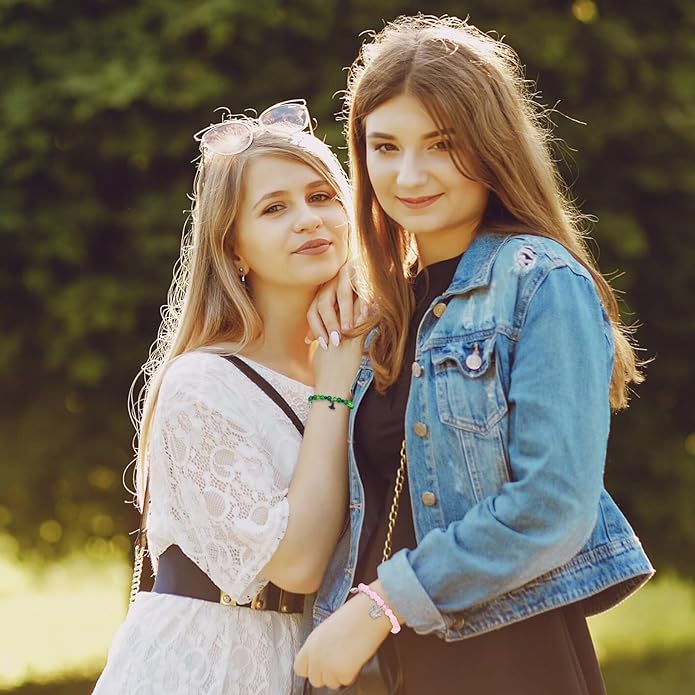 Magical Friendship Bracelets - Enchanting Gifts for Moms, Friends, and Teachers - Crown & Witch Hat Bracelets