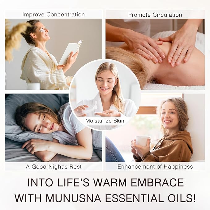 Vanilla Essential Oil, 100% Natural and Pure Vanilla Oil for Skin Care, 100ML Premium Grade Essential Oils Aromatherapy Scented Oils for Diffuser, Humidifier, Home, Candle Soap Making