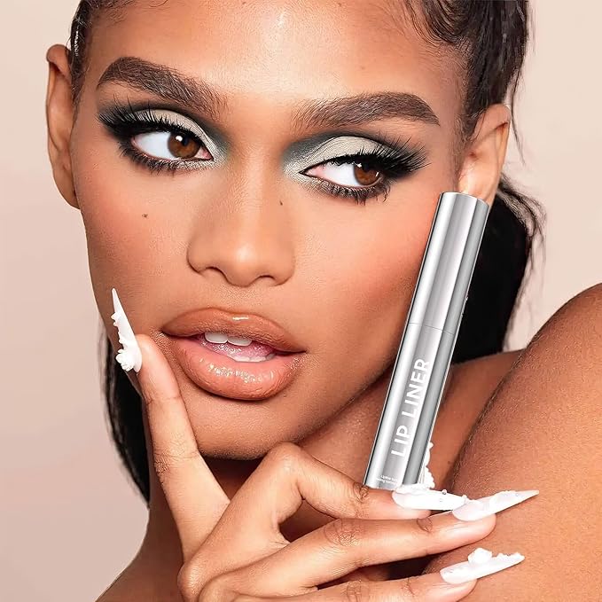 Lip Stain Peel Off - Lip Liner Long-wear & Waterproof Moisturizing Lip Stain with Matte Finish, Transfer-Proof, Non-Stick Cup Lip Tint Stay On All Day (Coral)