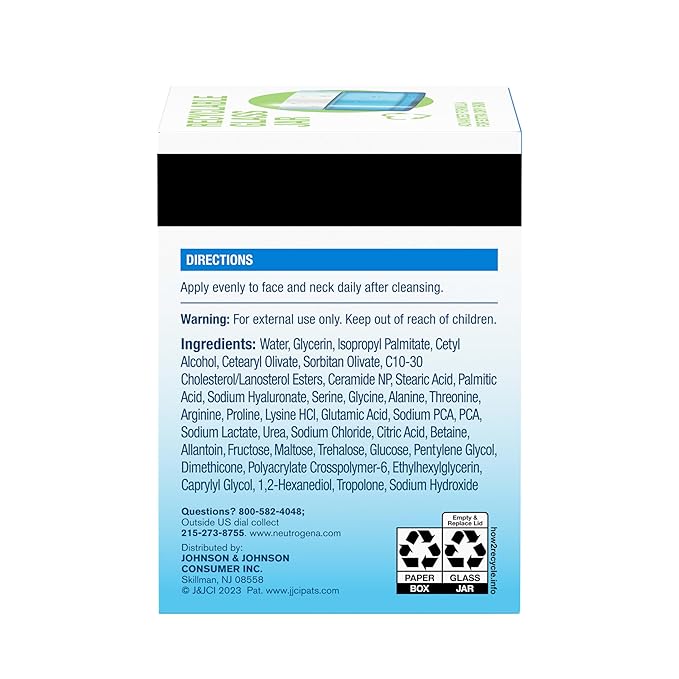 Neutrogena Hydro Boost Skincare Set, Hydro Boost Fragrance Free Gel Cream Face Moisturizer, 1.7 fl oz, & Trial Size Hydro Boost Fragrance Free Hydrating Gel Facial Cleanser, 0.5 fl oz