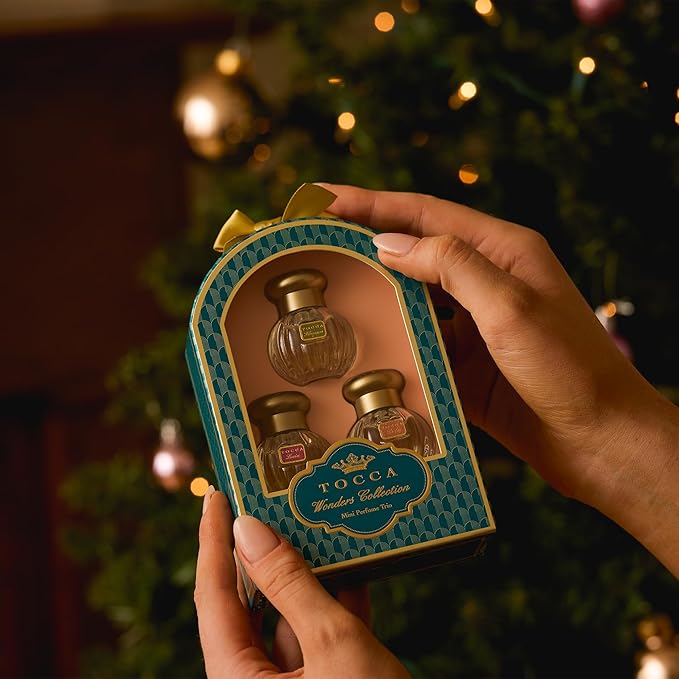 Tocca Wonders Collection Mini Perfume Gift Set ($45 Value) - Trio Includes Florence, Lucia and Laila, 5 ml Each Perfume Dabbers